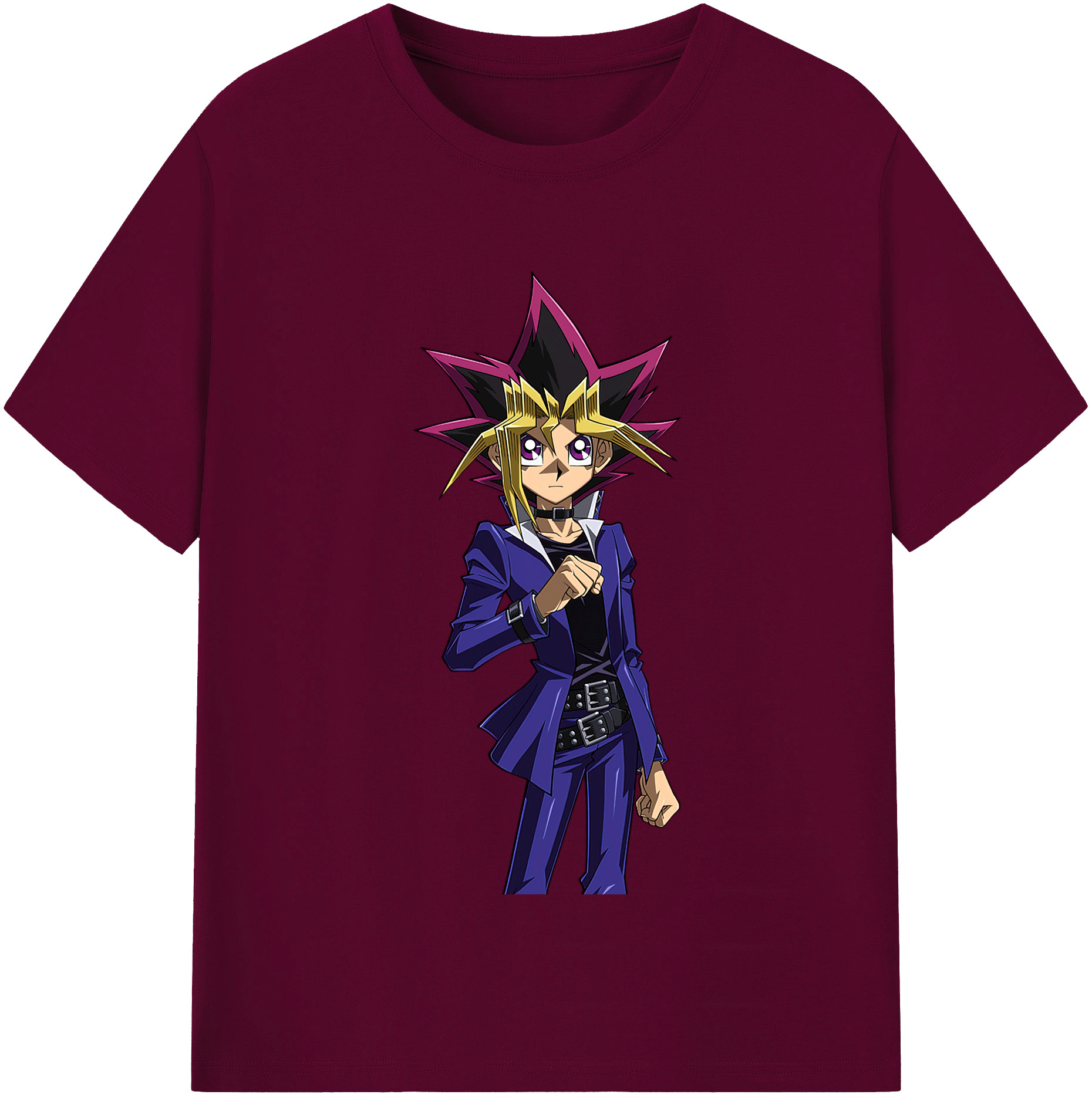 （画像用） 遊☆戯☆王 Yu-Gi-Oh! レディースカジュアルプリントTシャツ（綿100％）